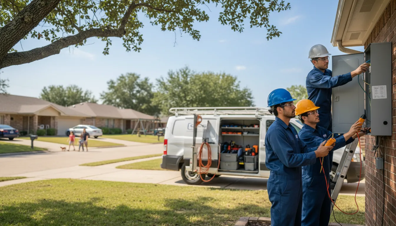 Certified electrician providing emergency electrical services in Almena, KS
